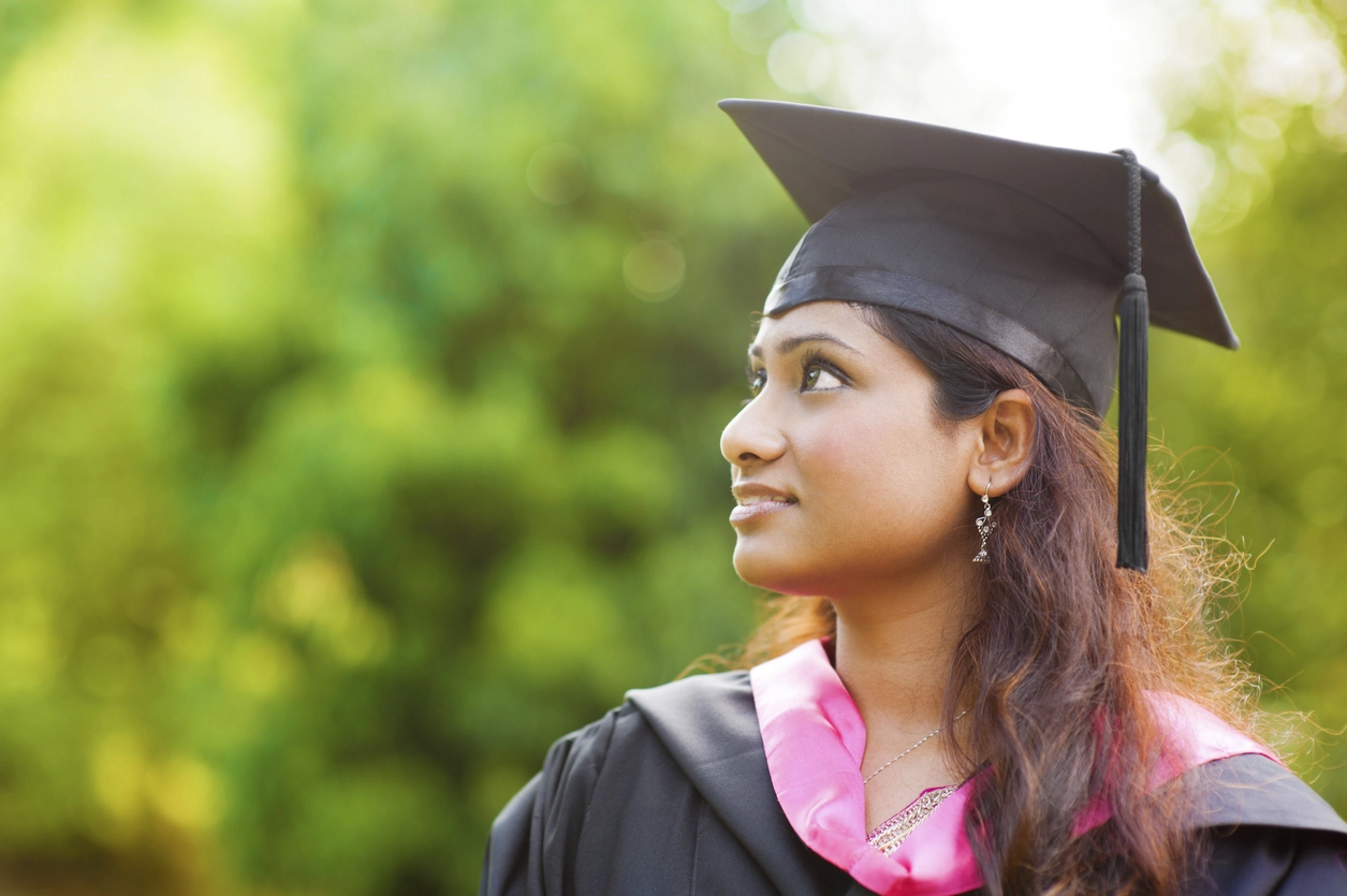 International Student Graduating